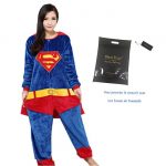 Combinaison pyjama femme superman
