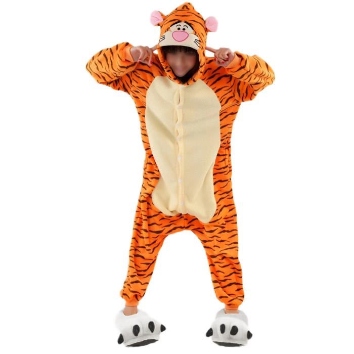 Combinaison pyjama tigre