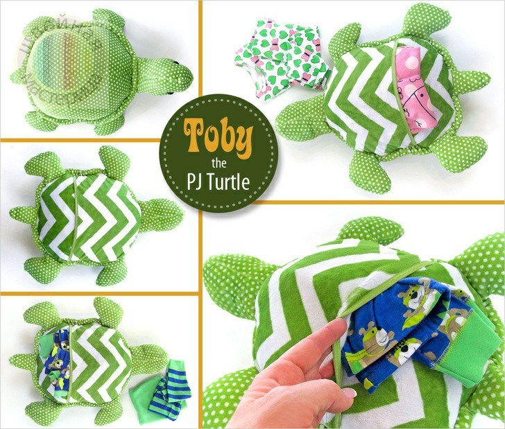 Range pyjama tortue