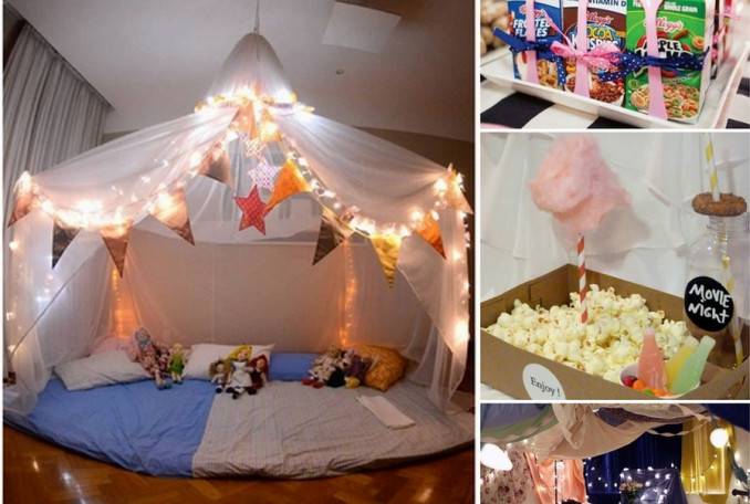 Soiree pyjama deco