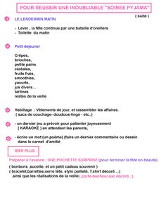 Quoi faire pendant une soirée pyjama