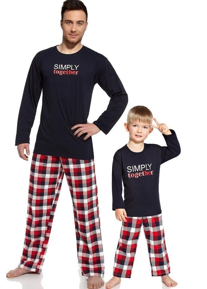 Pyjama homme carreaux rouge