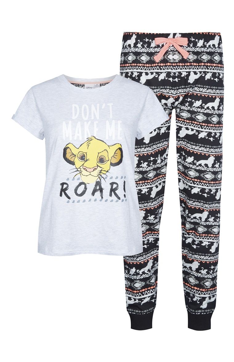 Pyjama roi lion
