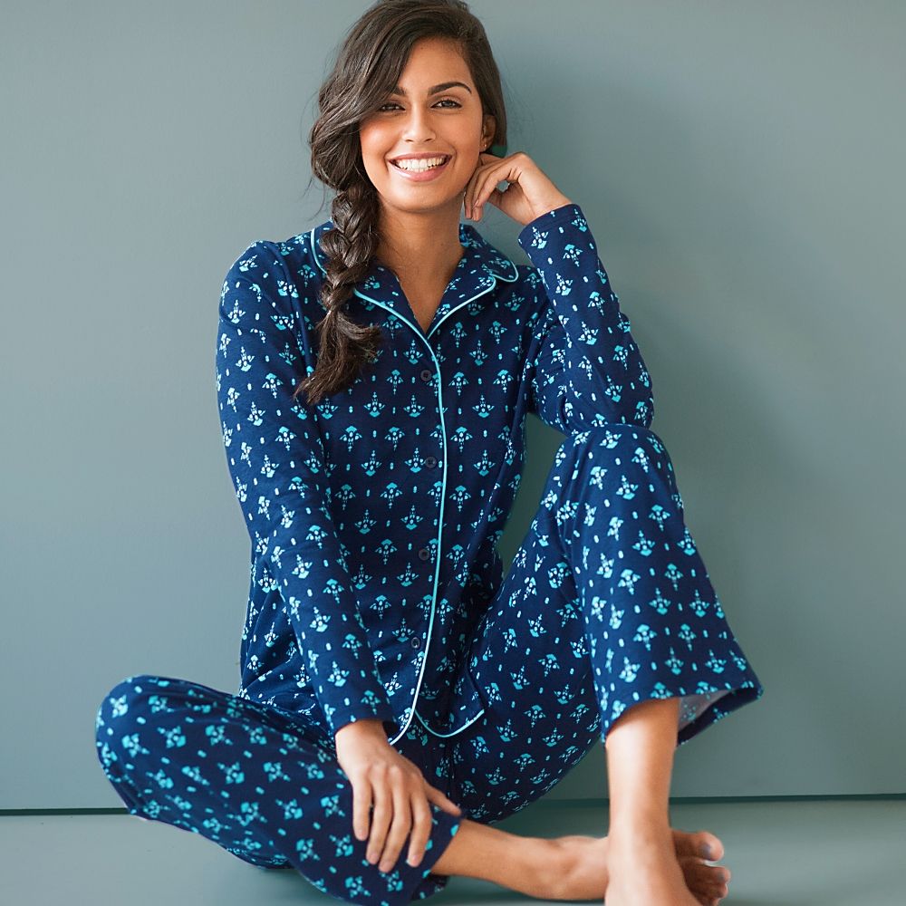 Pyjama homme blanche porte Soldes en image