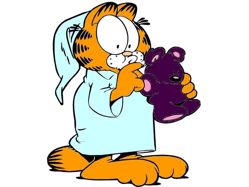 je prends mon petit déj en pyjama