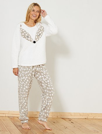 Achat pyjama velours femme