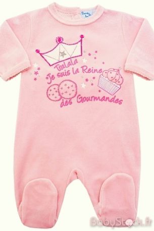 Pyjama bébé rose