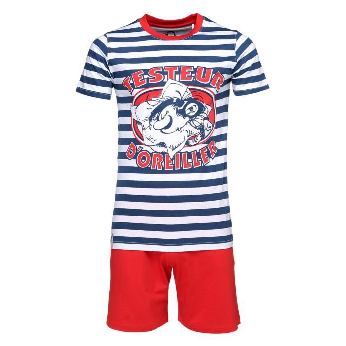 Pyjama homme gaston lagaffe moins cher