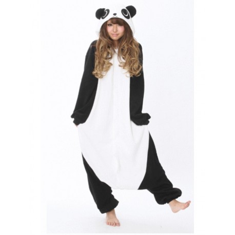 Combinaison pyjama panda femme