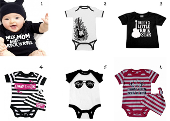 Pyjama bebe rock