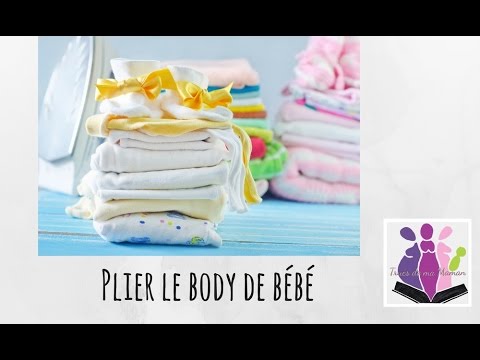 Comment plier pyjama bébé
