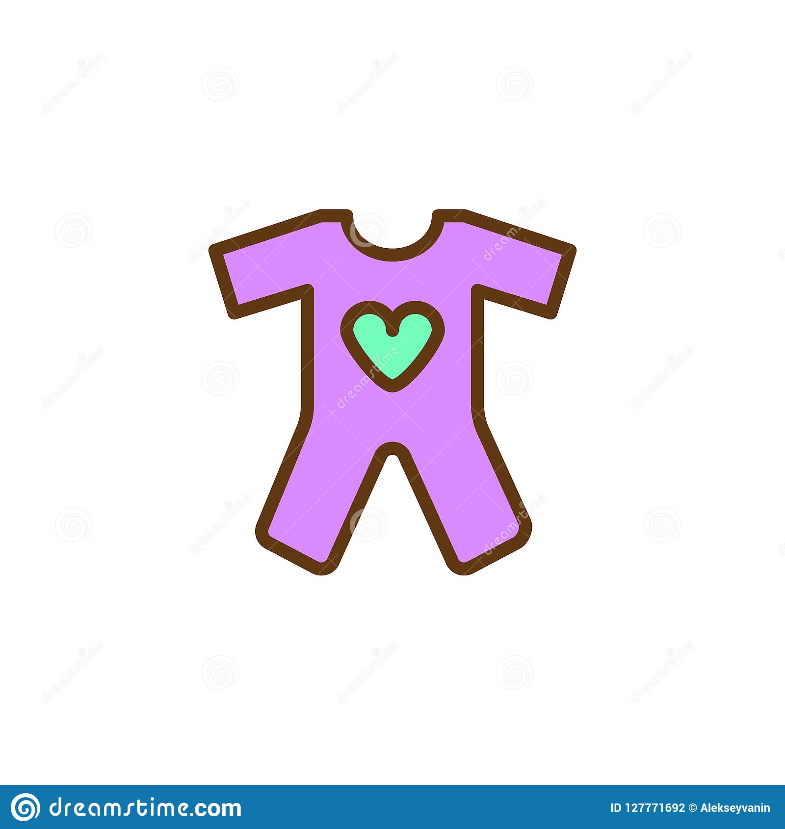 Pictogramme pyjama