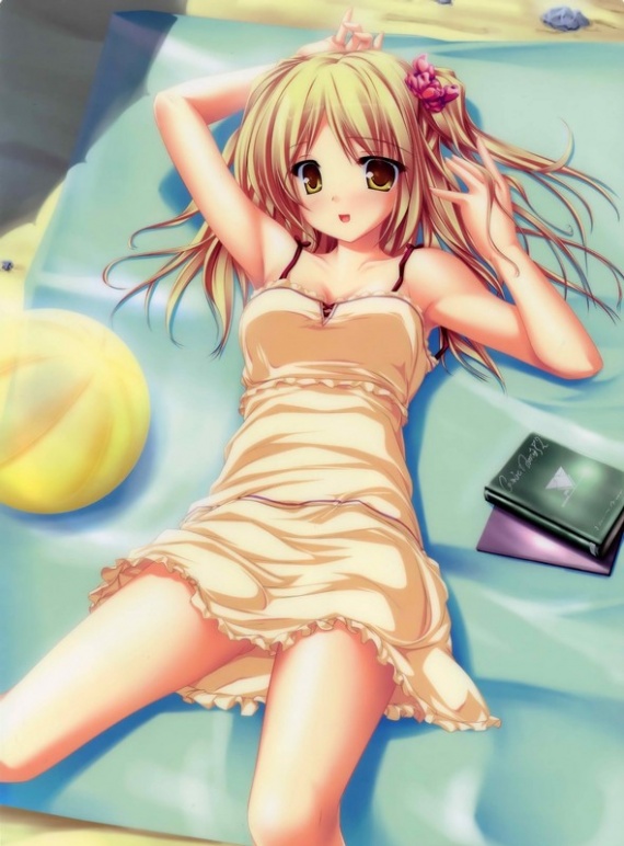 Fille manga en pyjama