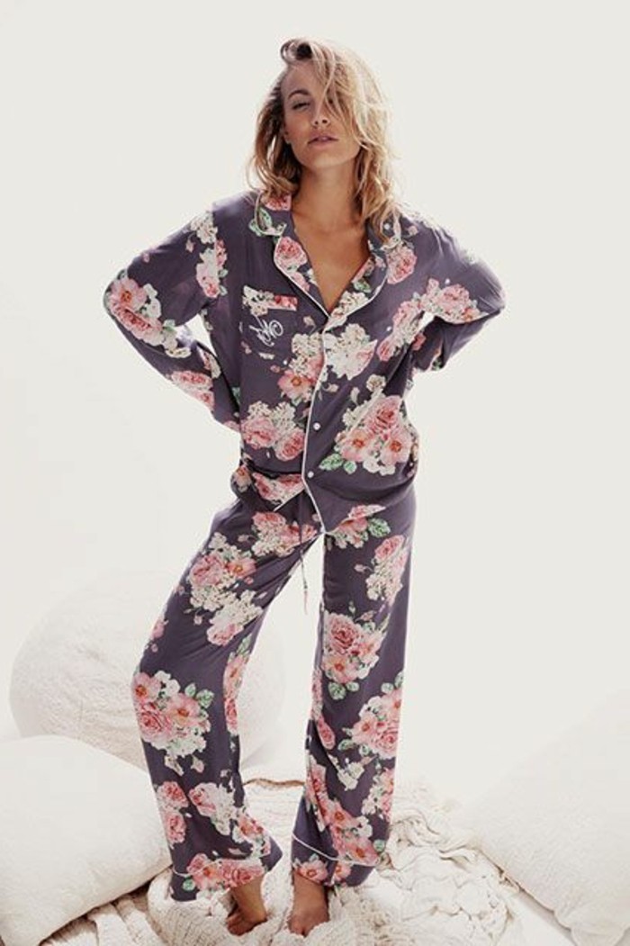 Joli pyjama femme chaud