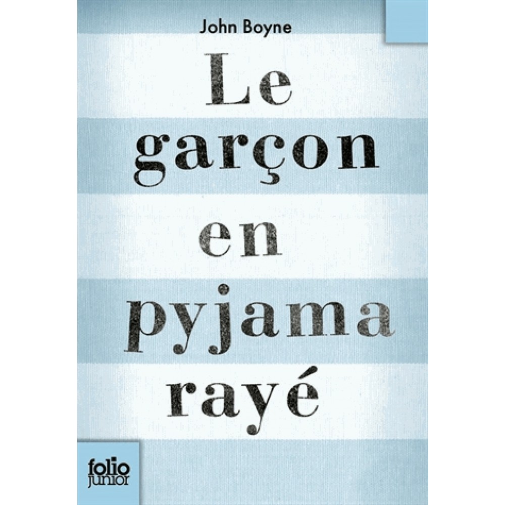Le garcon au pyjama raye livre