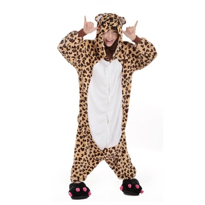 Combinaison pyjama panthere