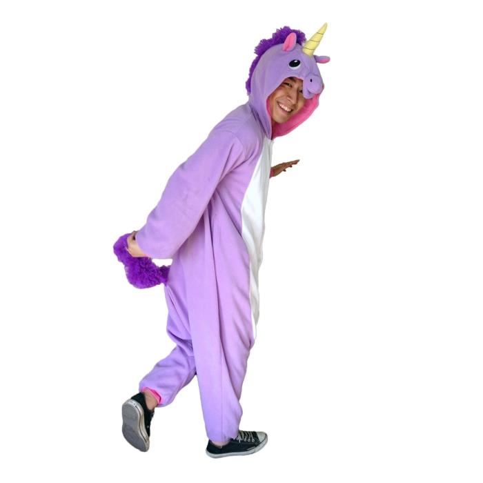 New cosplay pyjama pyjama kigurumi licorne violette ,blue,pink