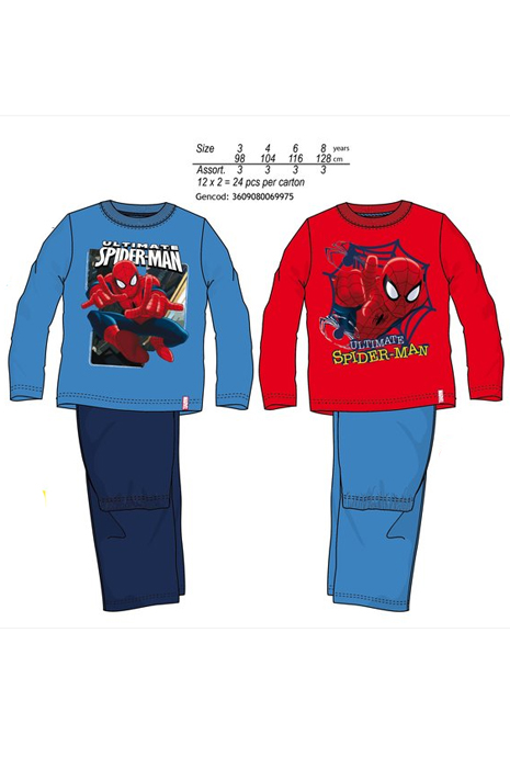 Pyjama spiderman garcon