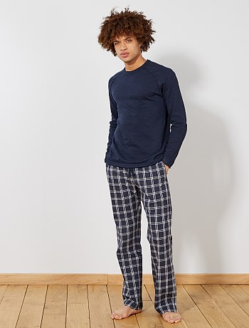 Pyjama homme bleu