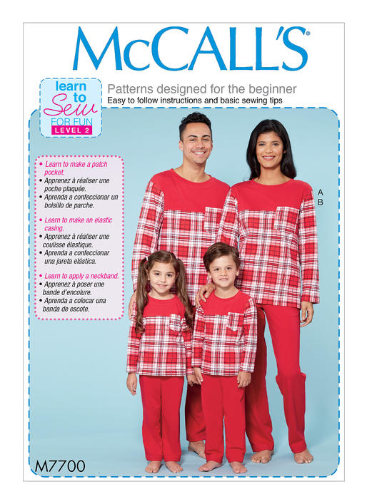 Patrons pyjama femme