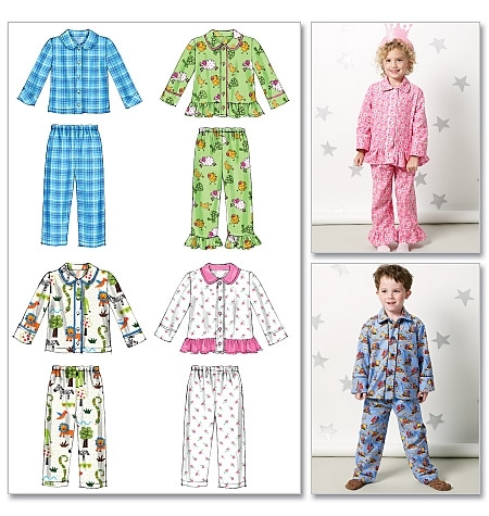 Patron pyjama enfant gratuit