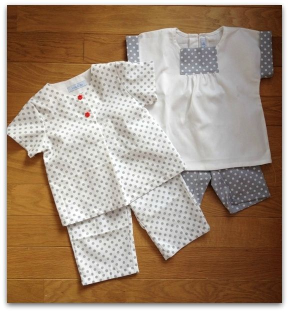 Patron couture pyjama enfant