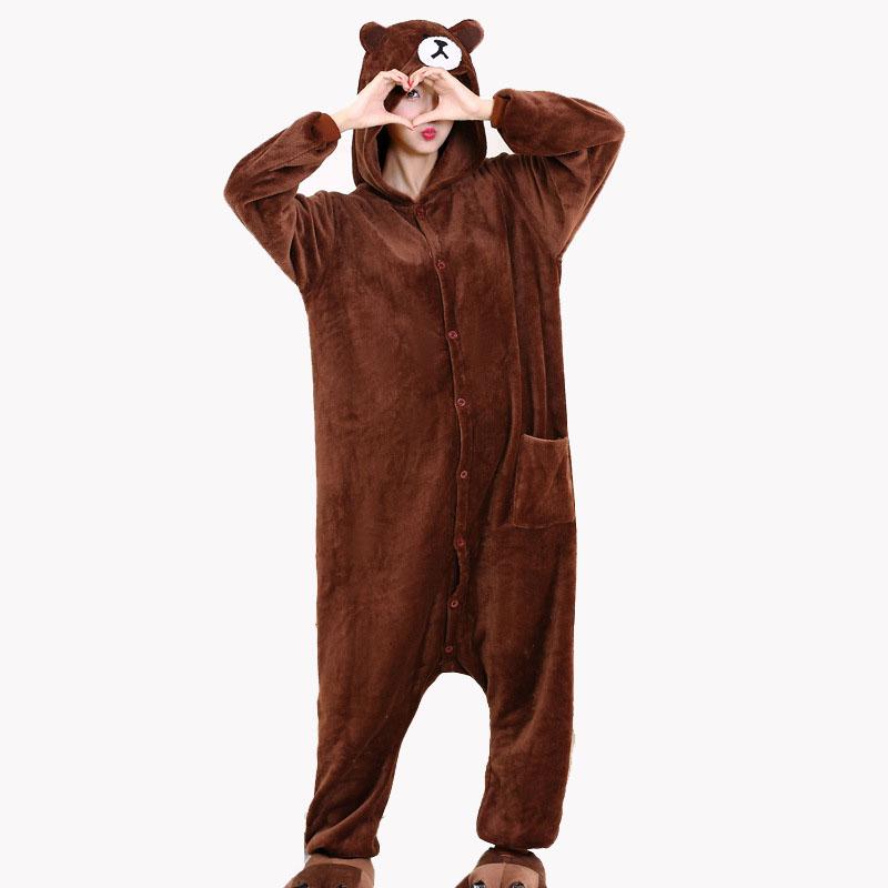 Pyjama ours adulte