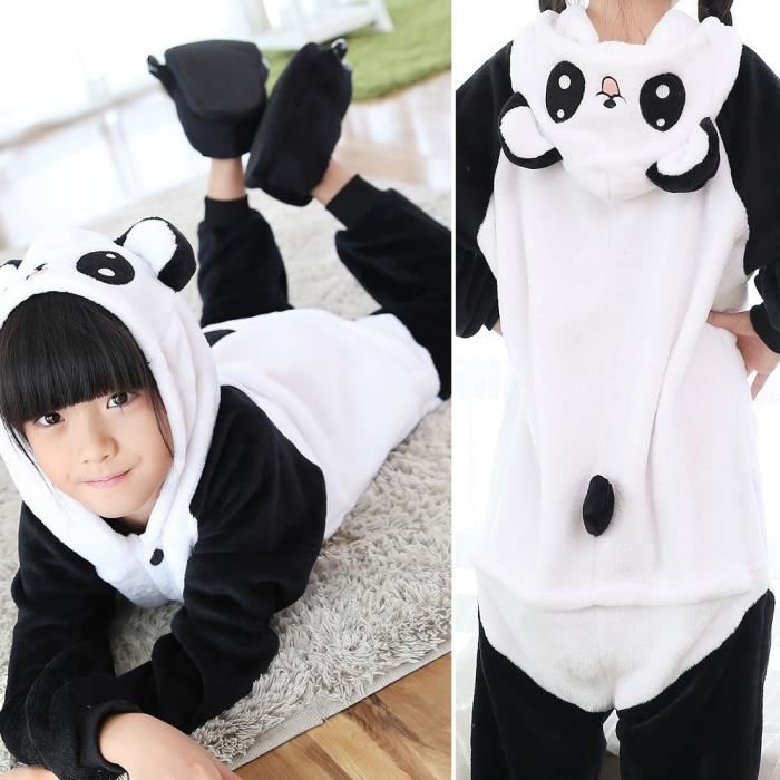 Pyjama combinaison enfant panda