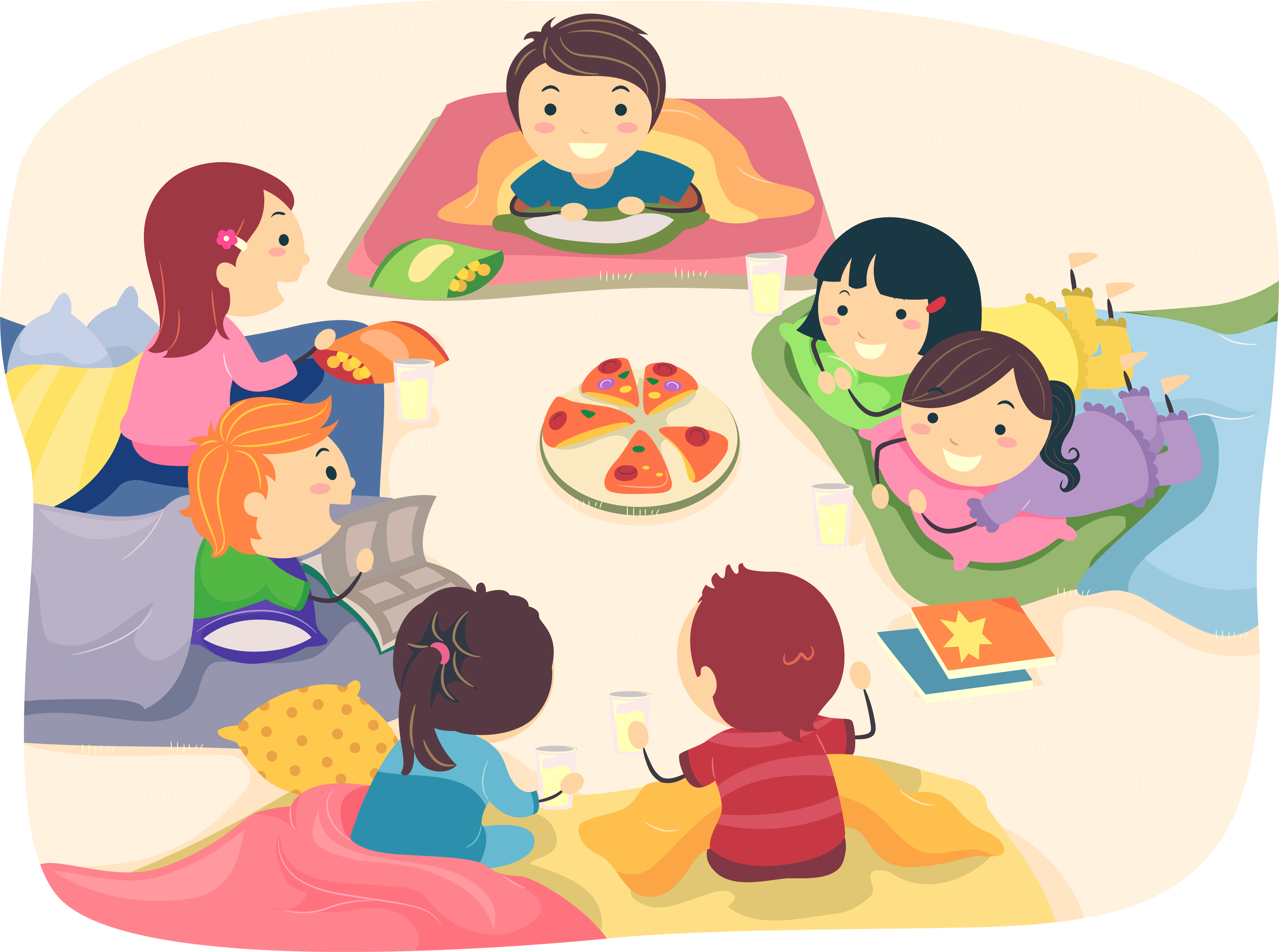 Image pyjama party