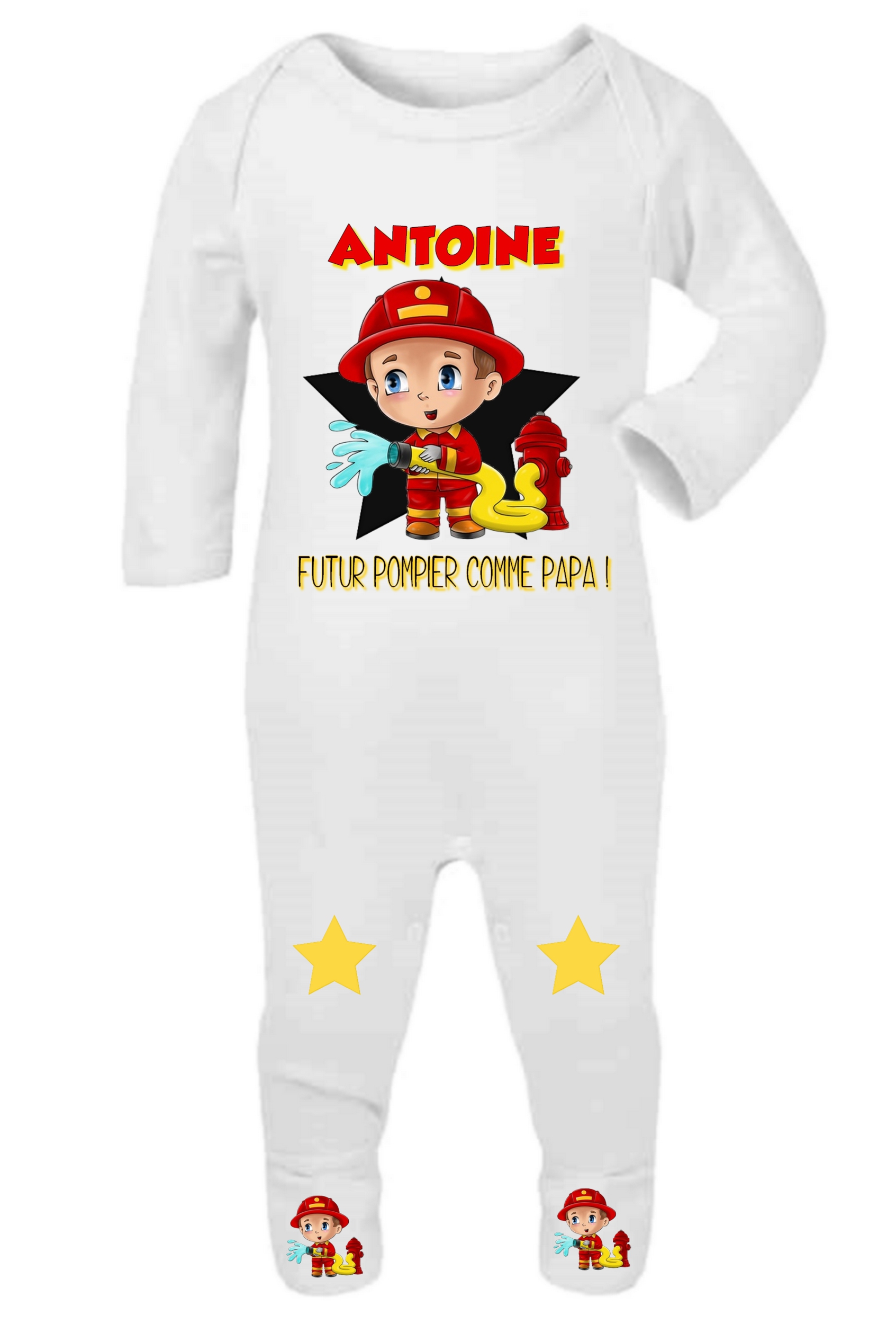Pyjama pompier bébé