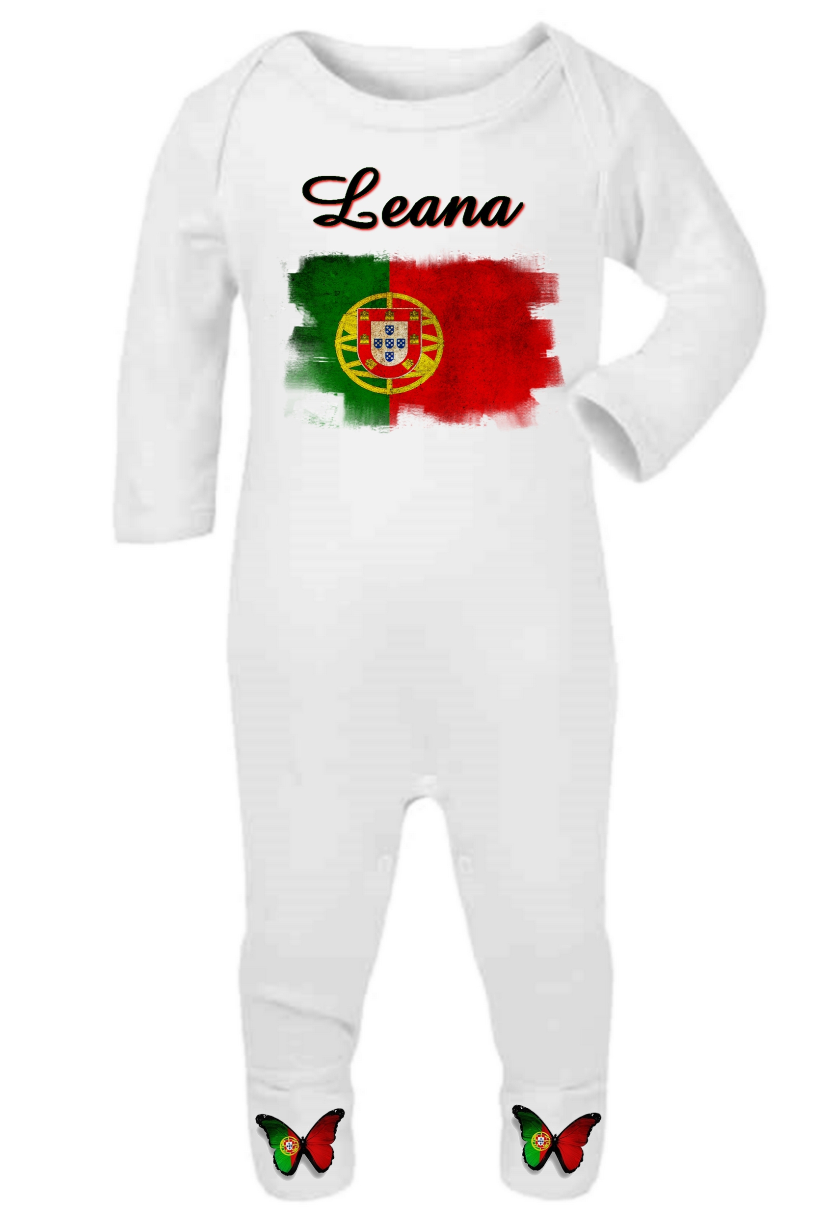Pyjama bébé personnalisé avec photo