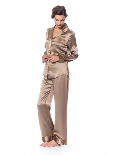 Pyjama femme en soie
