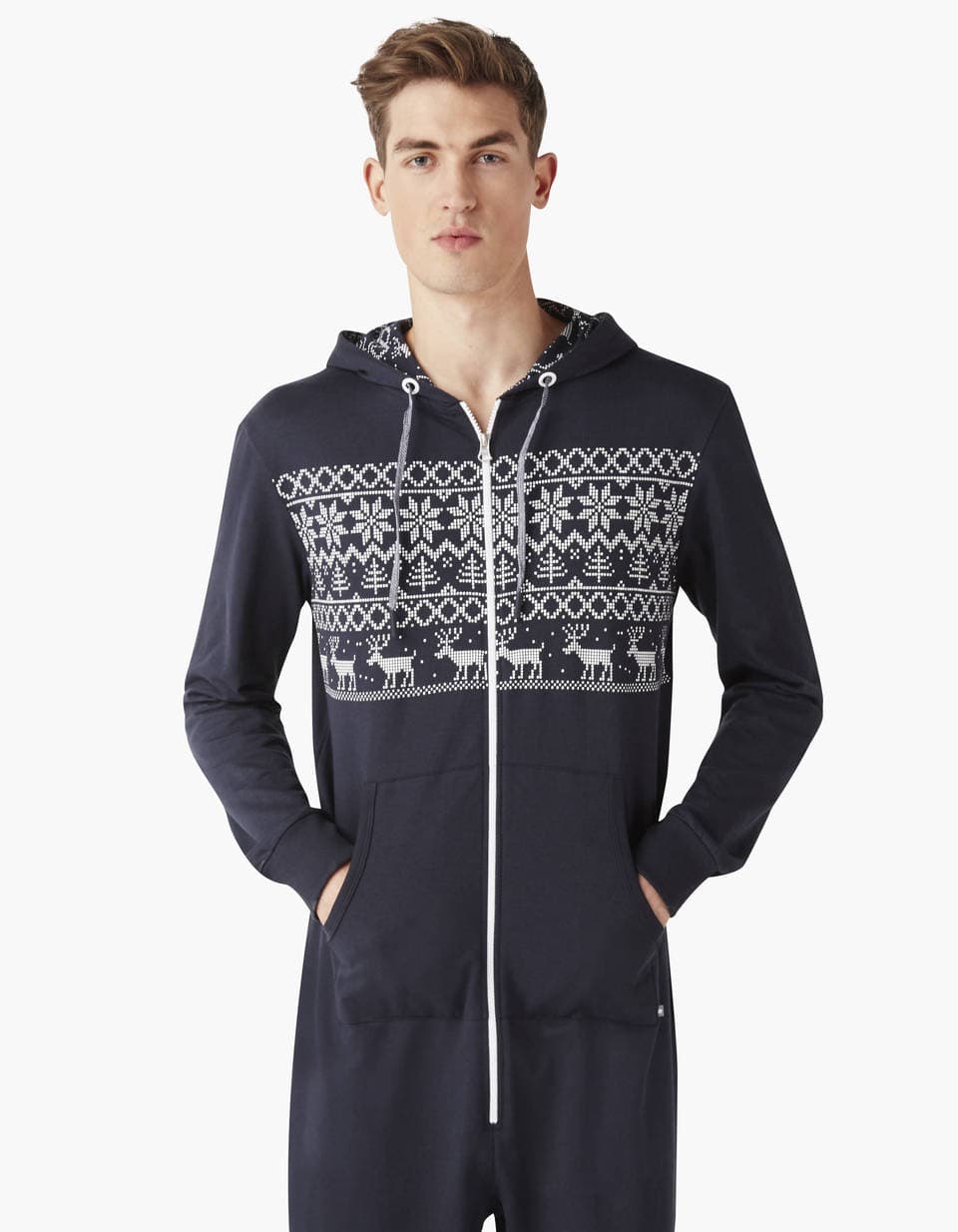 Pyjama homme capuche