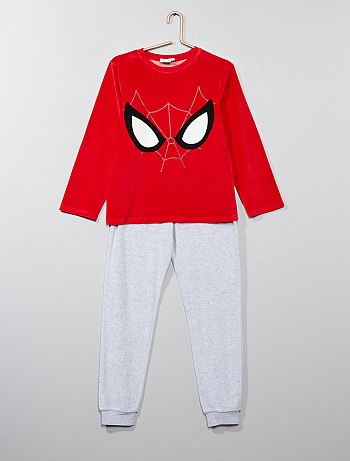 Pyjama velours 12 ans garçon