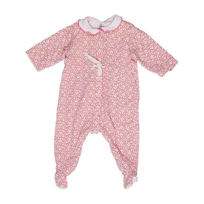 Pyjama velours fille 1 mois