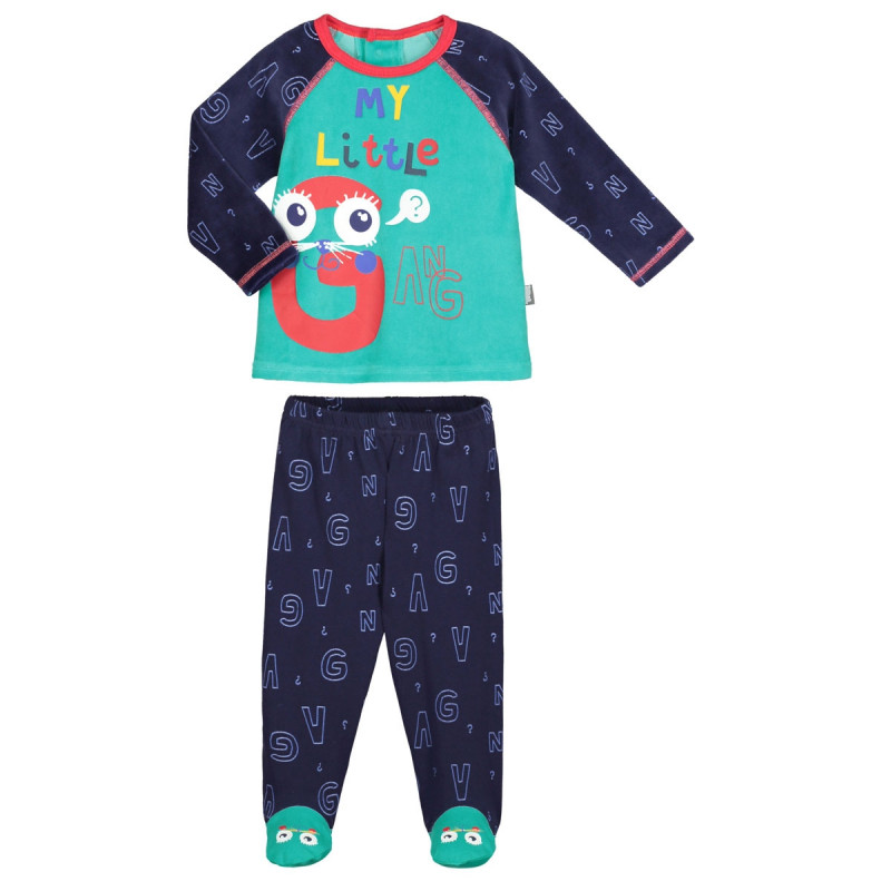 Pyjama 2 pieces 24 mois avec pieds