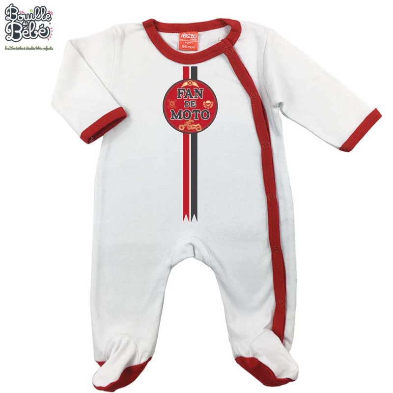 Pyjama bebe moto