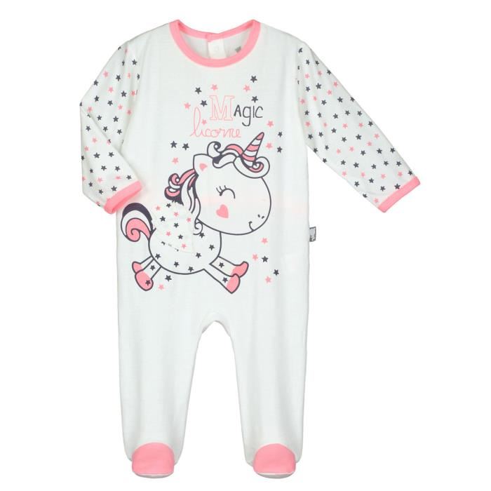 Pyjama licorne bébé