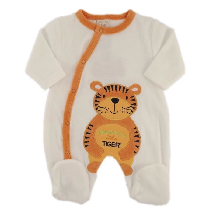 Pyjama tigre bebe