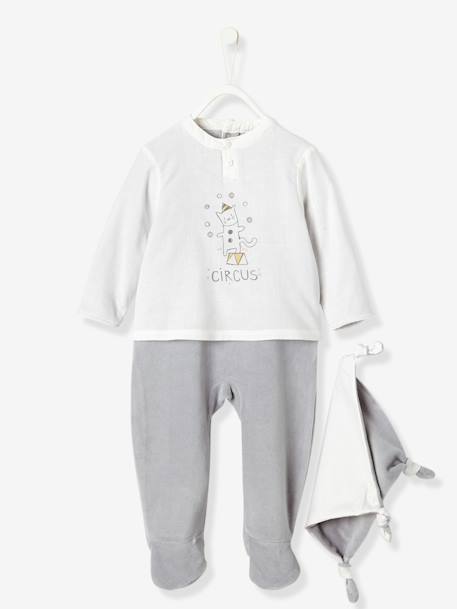 Pyjama bébé velour