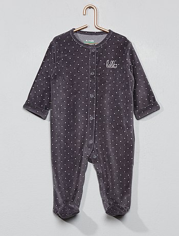 Lot pyjama bebe velours