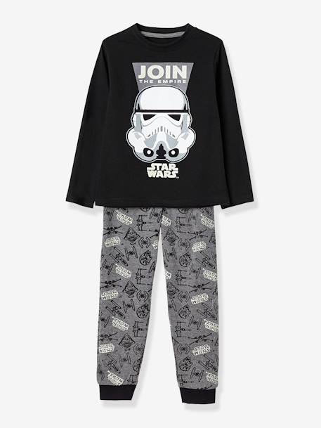 Pyjama Court Garçon Star Wars Grogu (Baby Yoda) - T-shirt & Short - Coton Léger Été - Officiel The Mandalorian
