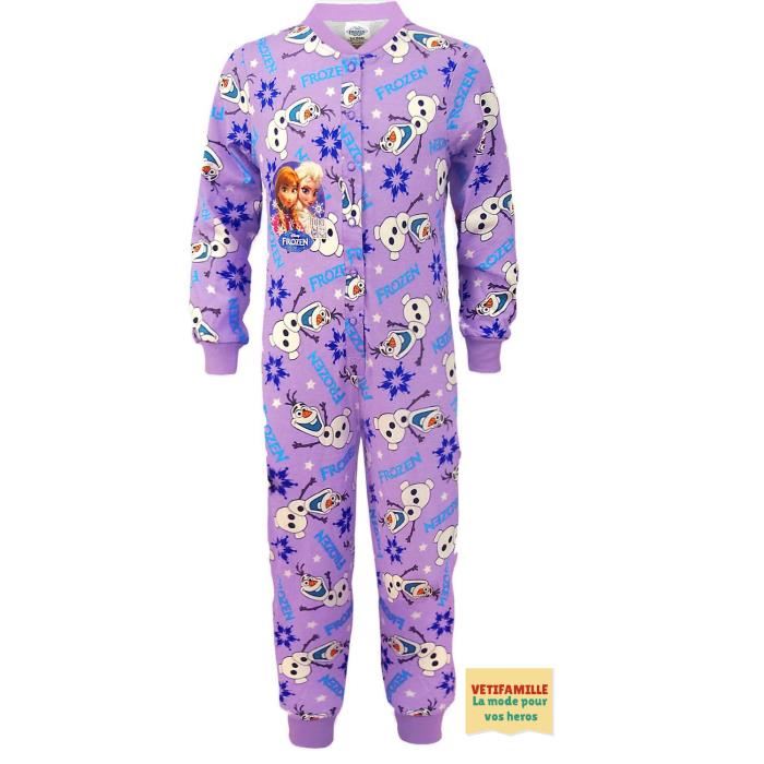 Pyjama combinaison reine des neiges