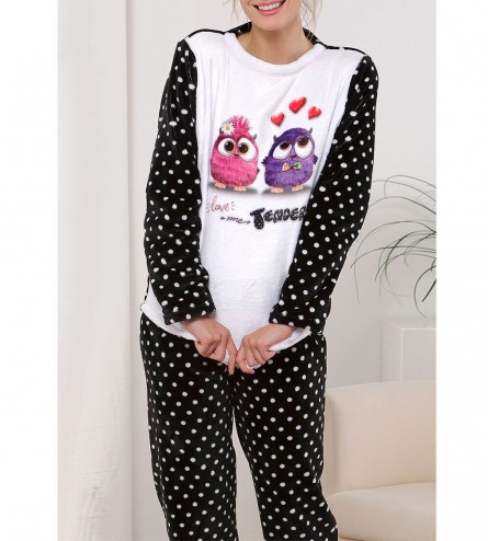 Pyjama hibou femme