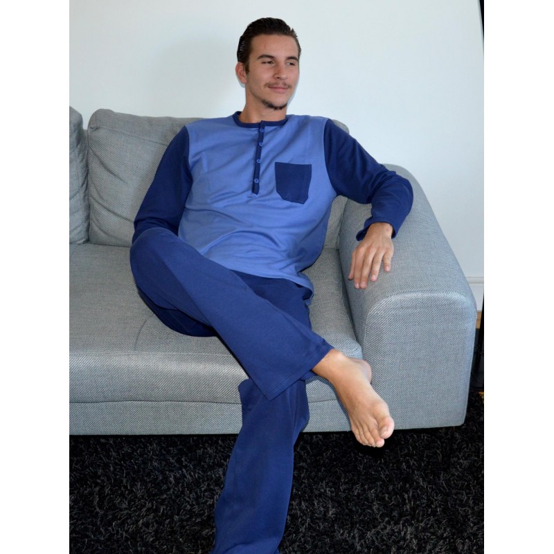 Pyjama homme en coton