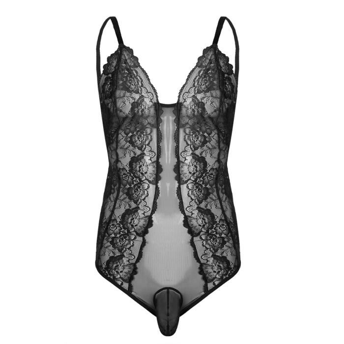 Pyjama transparent pour homme - Soldes en image