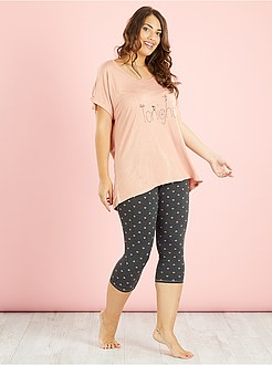 Pyjama femme grande taille kiabi