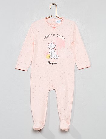 Pyjama sans pied bebe fille