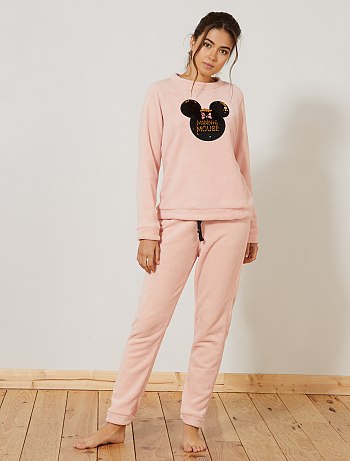 Combinaison pyjama femme coton