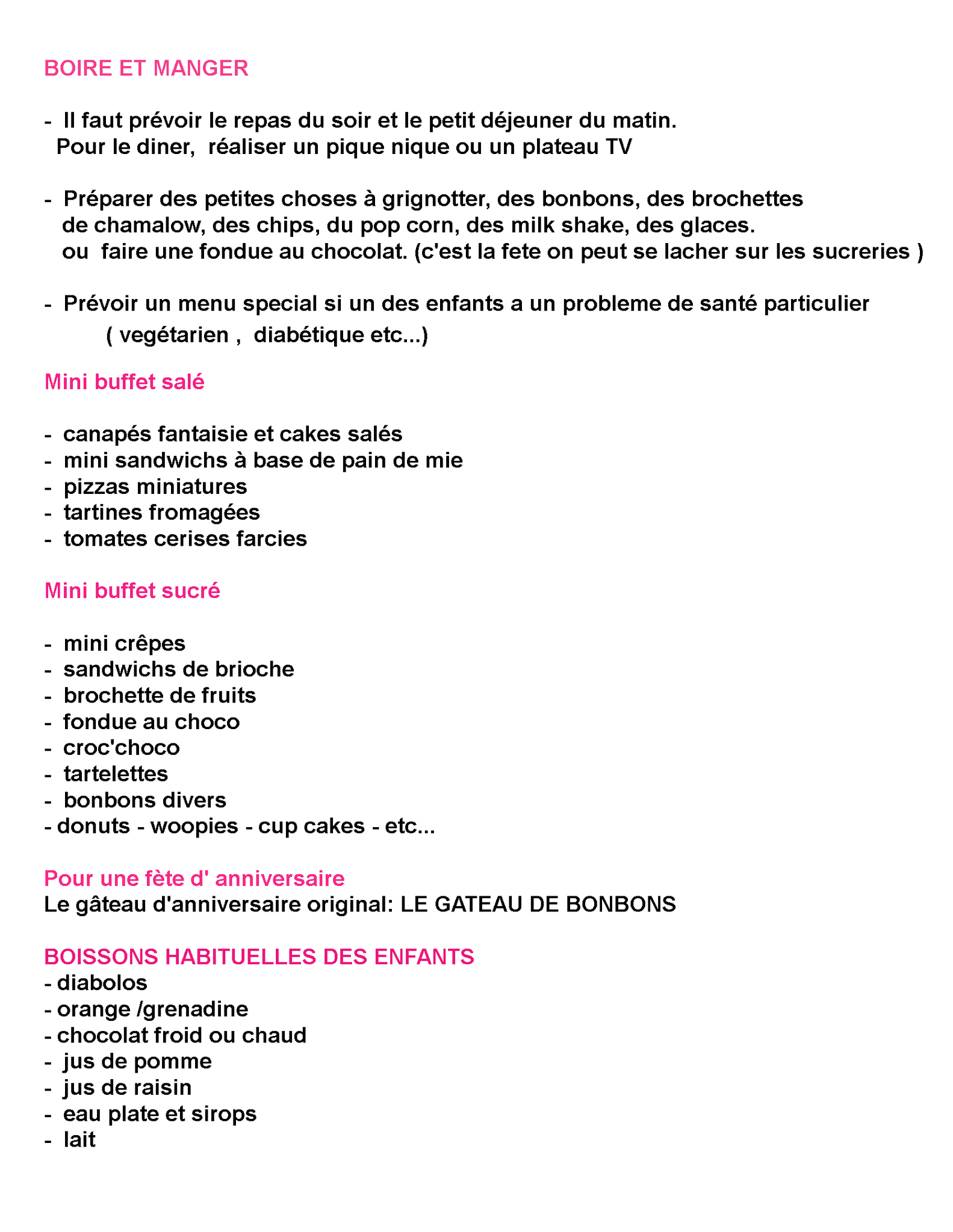 Activité soirée pyjama